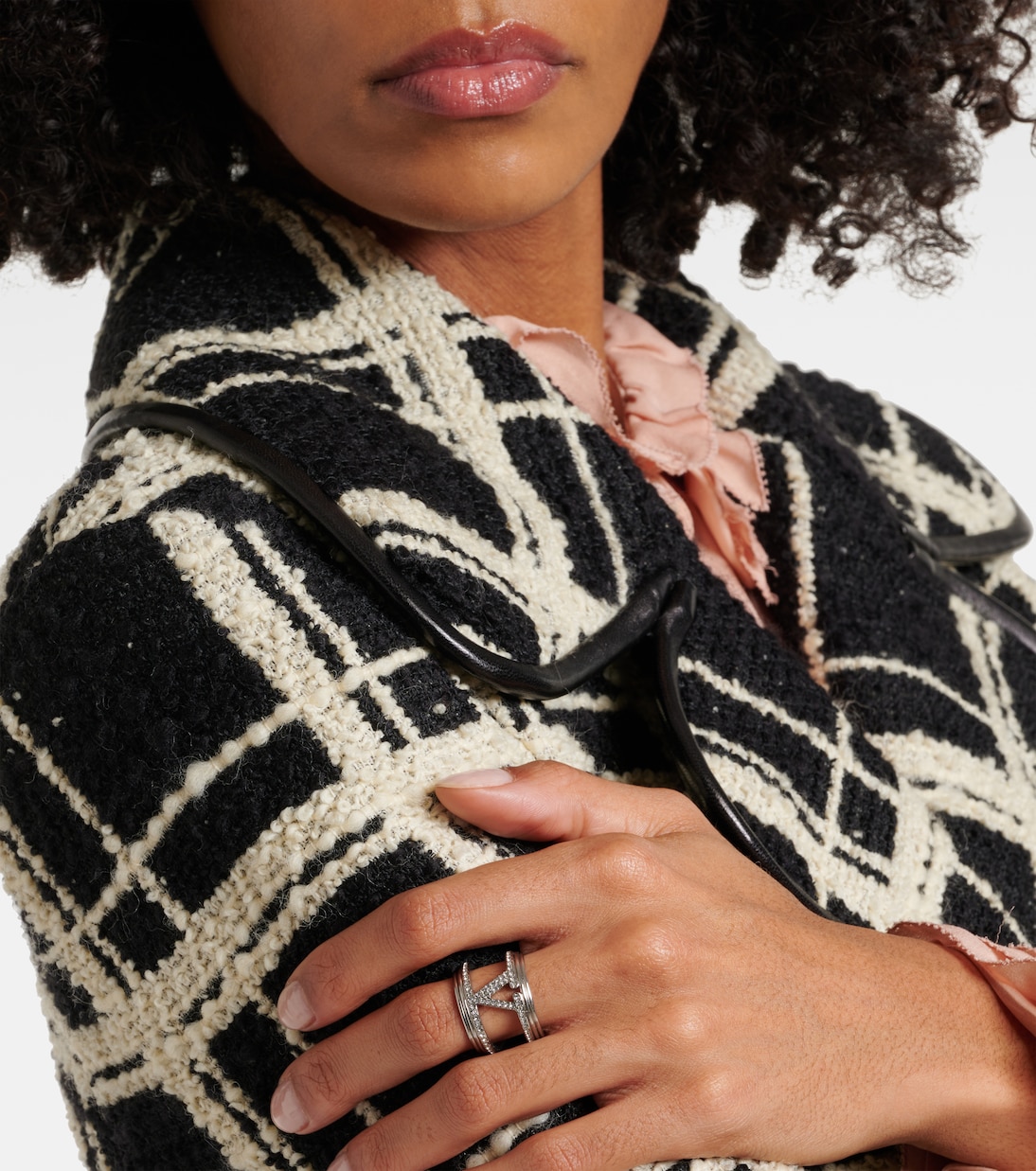 Anillo VLogo con cristales | Valentino