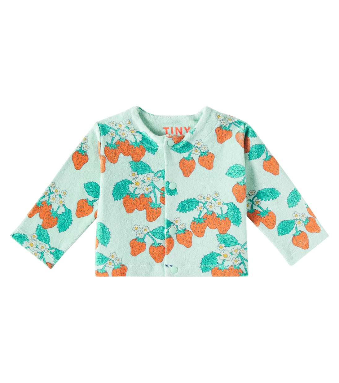 Baby - Giacca Strawberries in spugna | Tinycottons