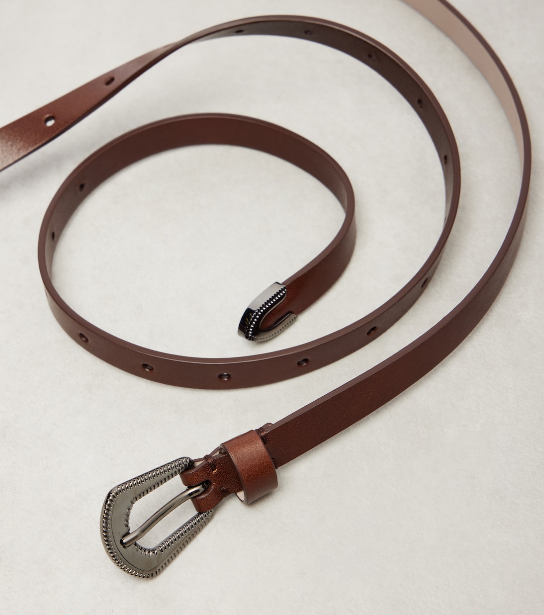 Leather belt | Brunello Cucinelli