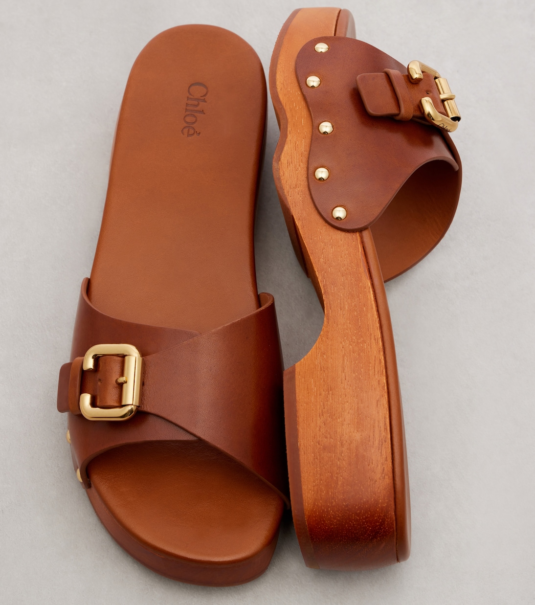 Jeannette leather mules | Chloé