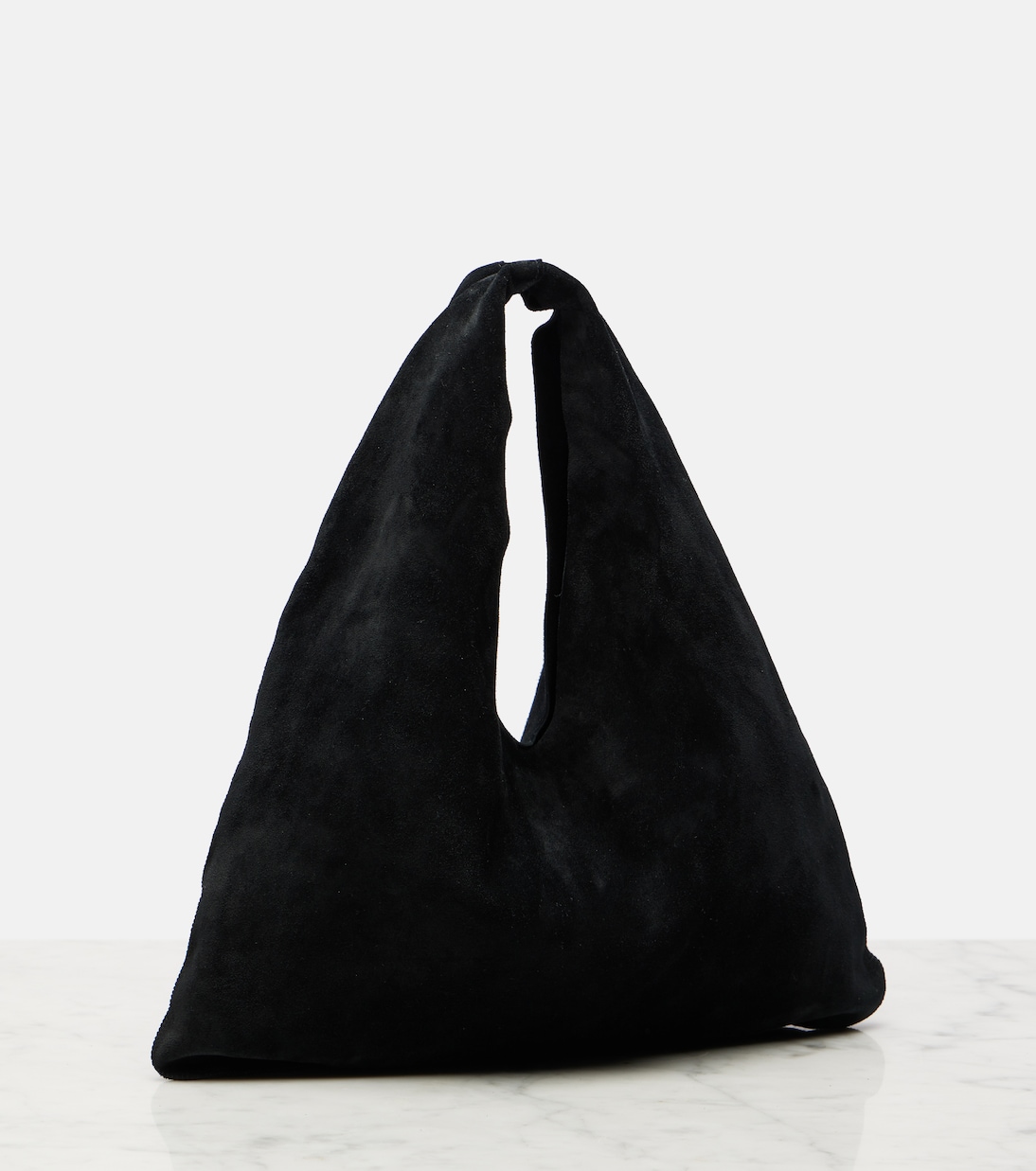 Bindle Small suede tote bag | The Row