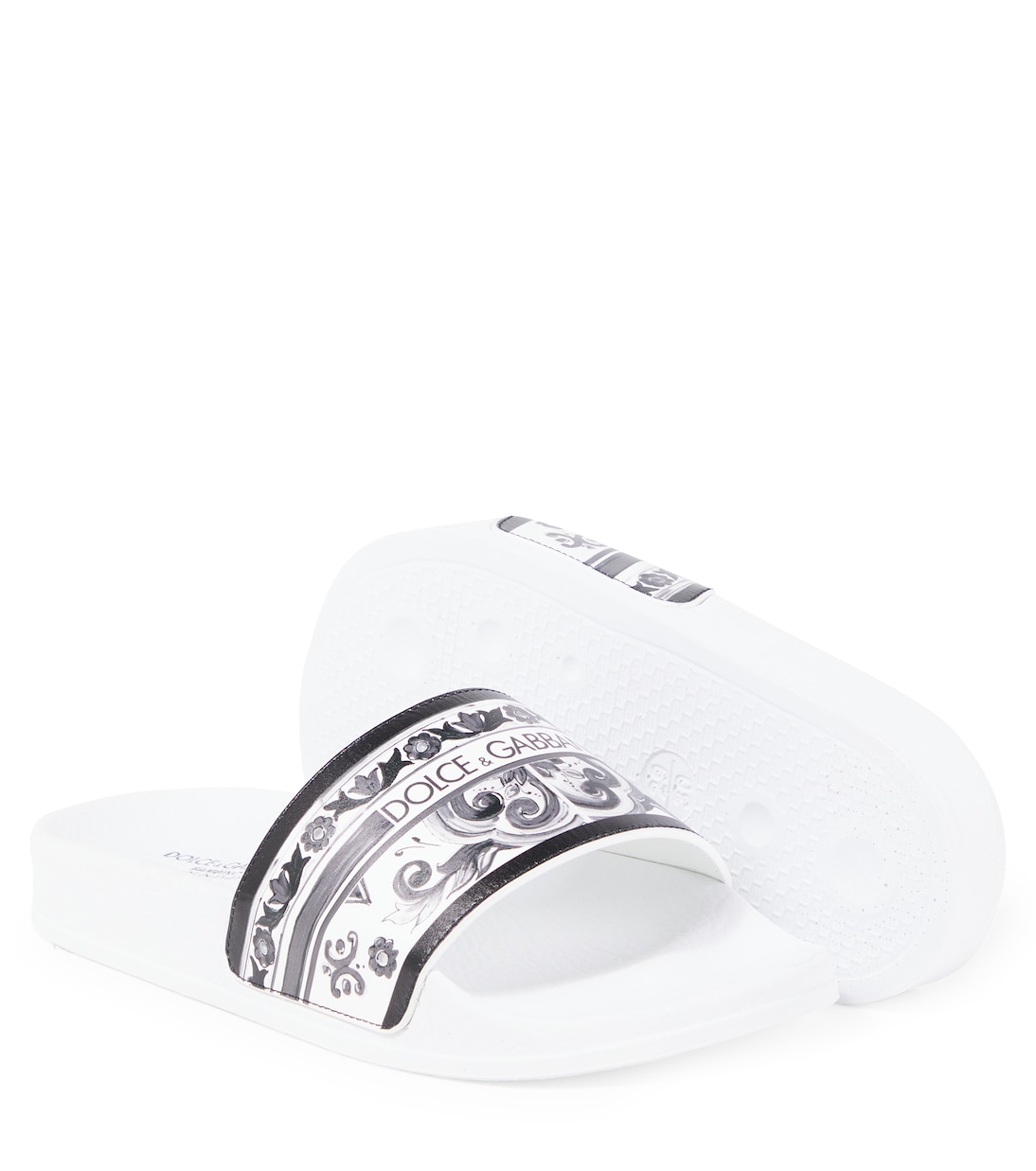 Majolica slides | Dolce&Gabbana Kids
