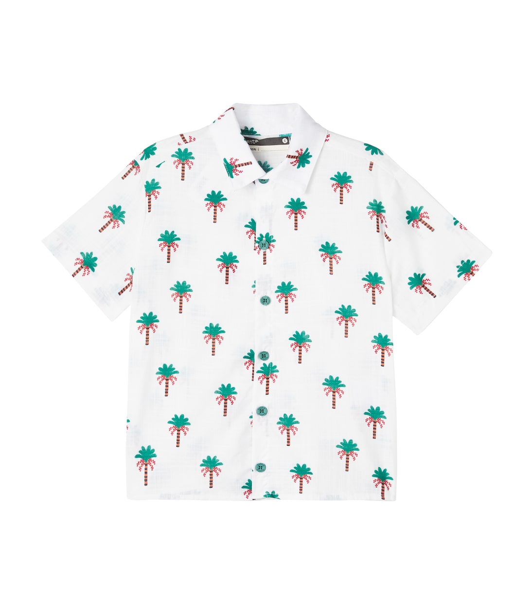 Açaízeiro printed cotton shirt | Fábula