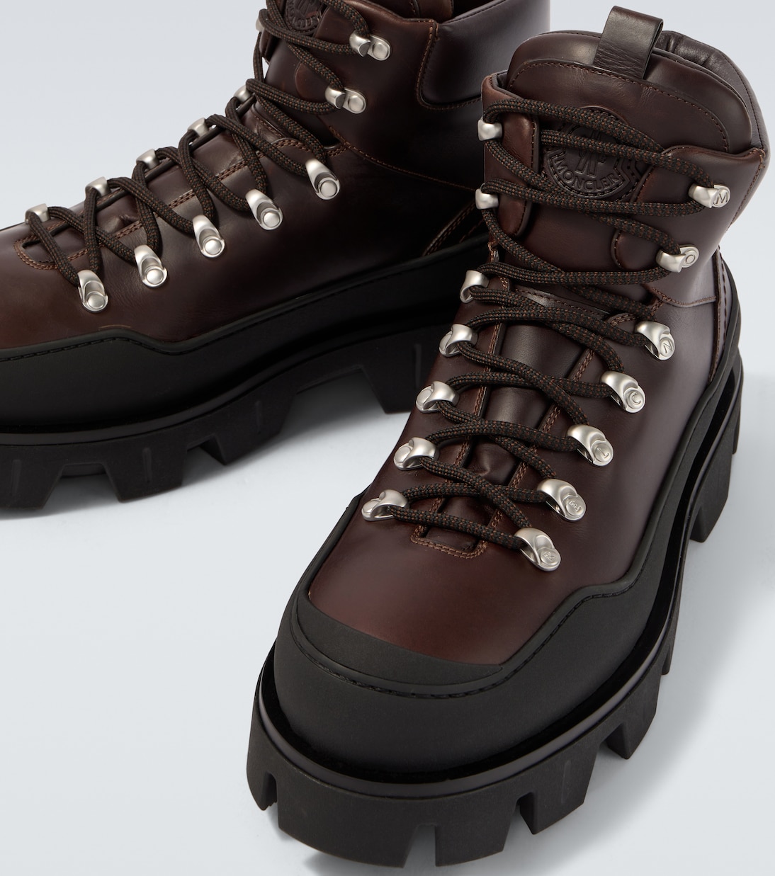 Schnürstiefel Peak Trek aus Leder | Moncler