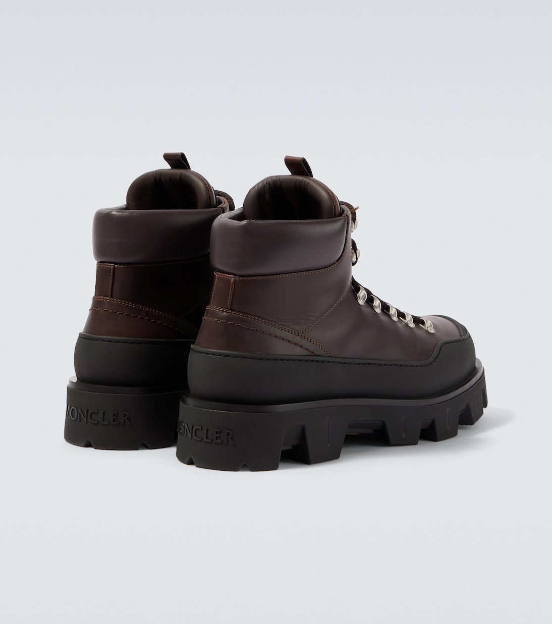 Schnürstiefel Peak Trek aus Leder | Moncler
