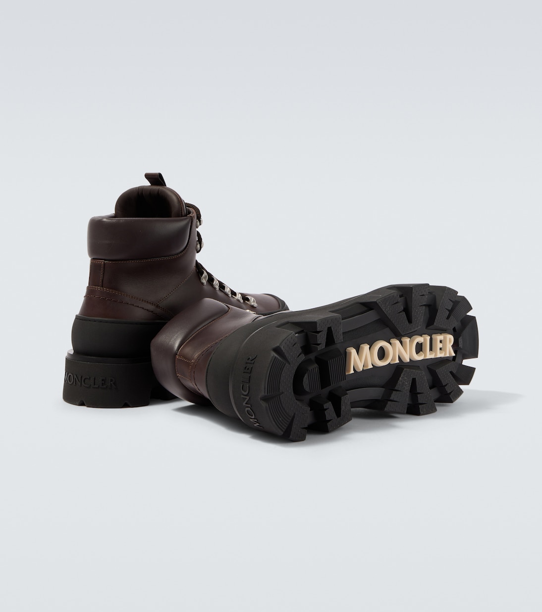 Schnürstiefel Peak Trek aus Leder | Moncler