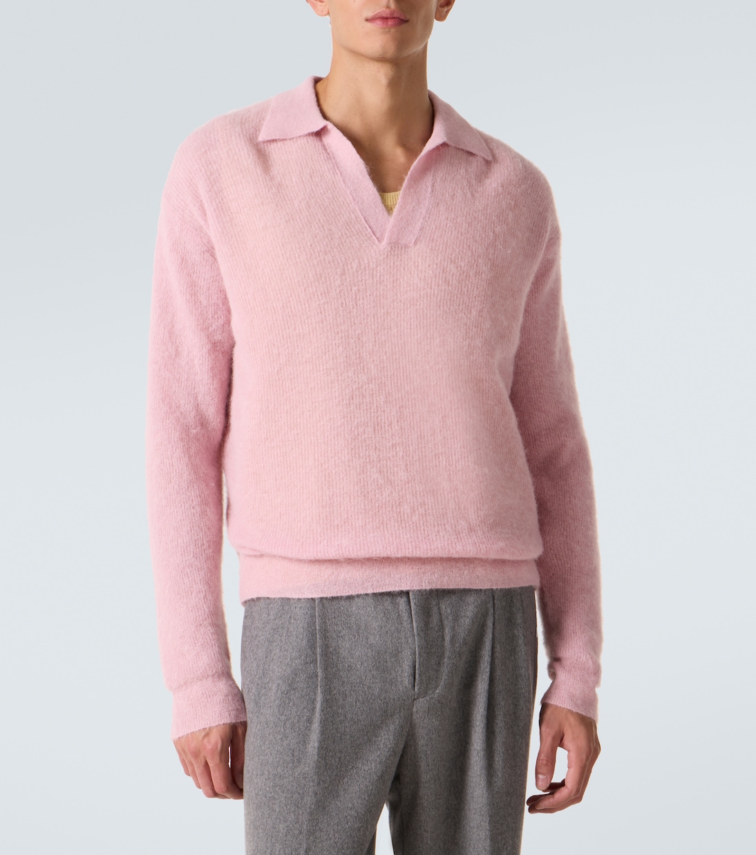 Alpaca-blend sweater | Auralee