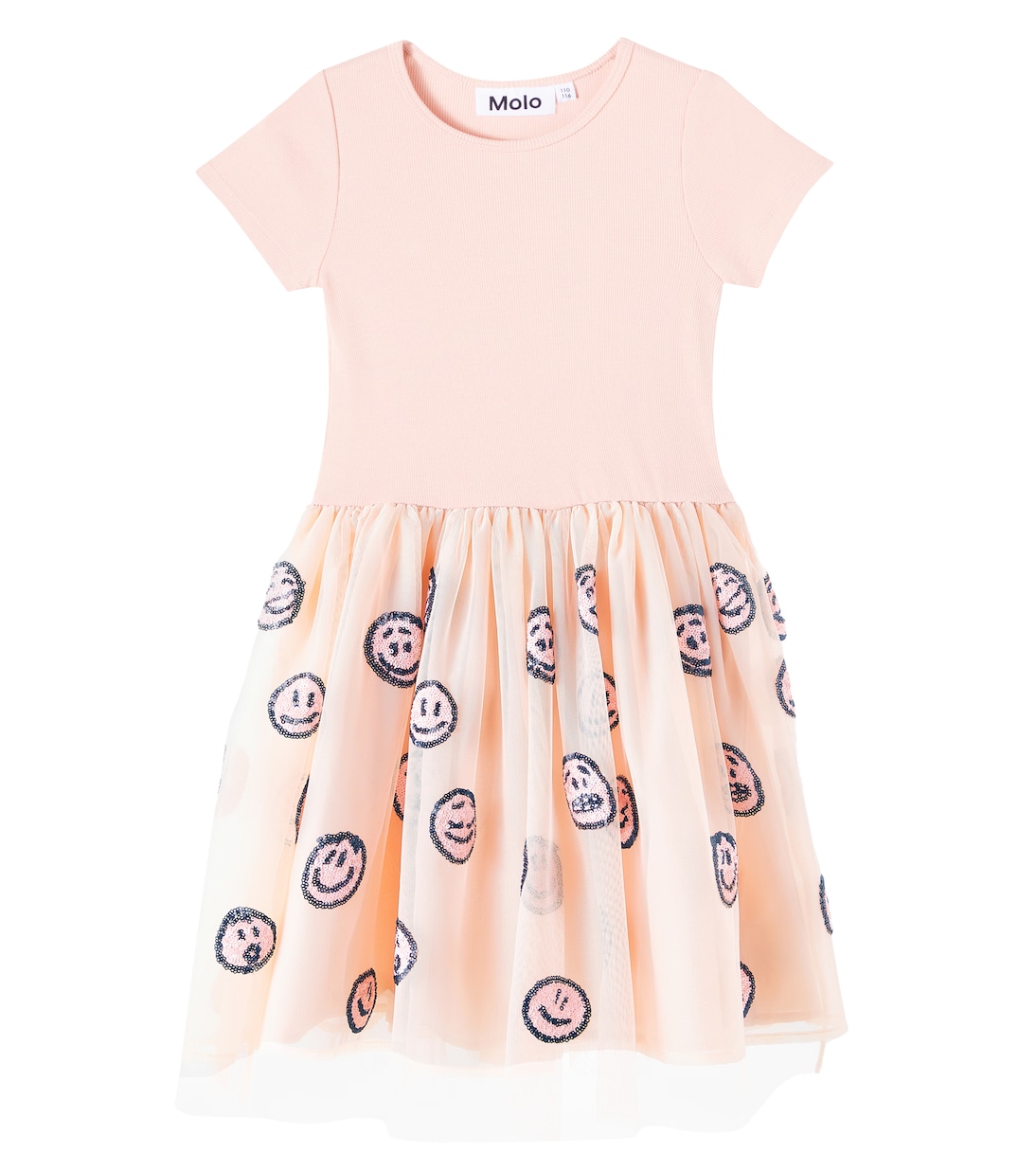 Abito Cyrusila in jersey e tulle | Molo