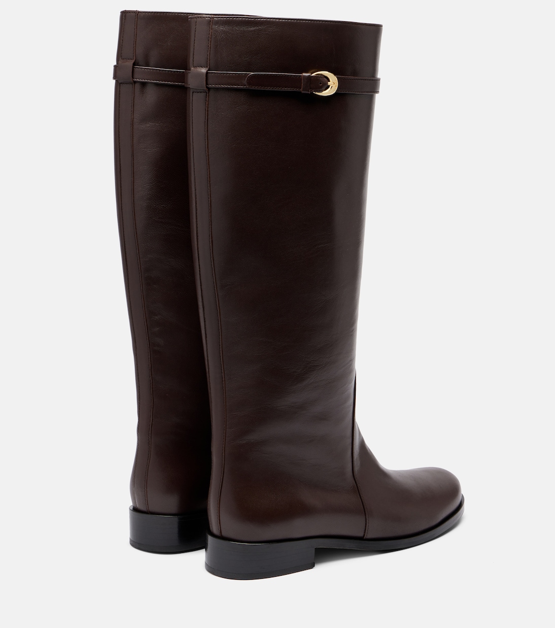 Harlow leather knee-high boots | Staud