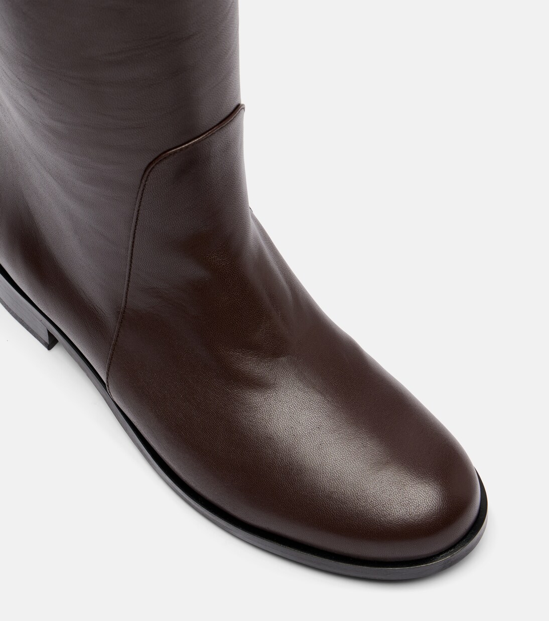 Harlow leather knee-high boots | Staud