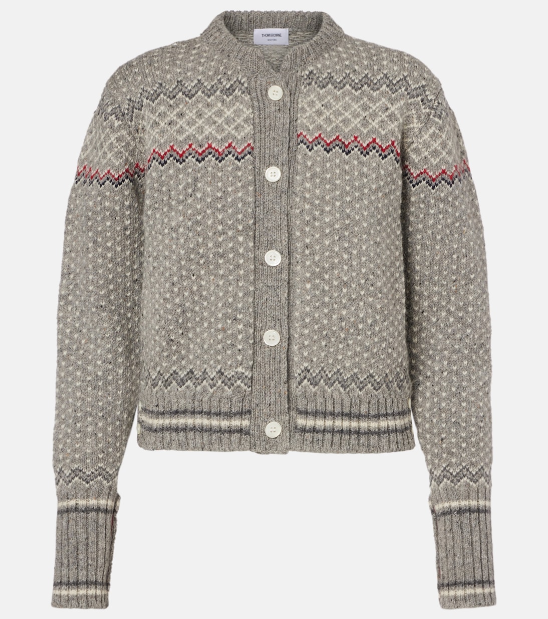 Wool and mohair cardigan | Thom Browne