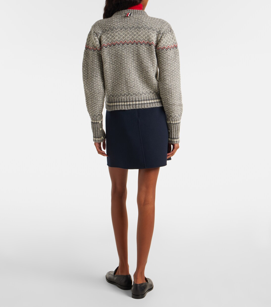 Wool and mohair cardigan | Thom Browne