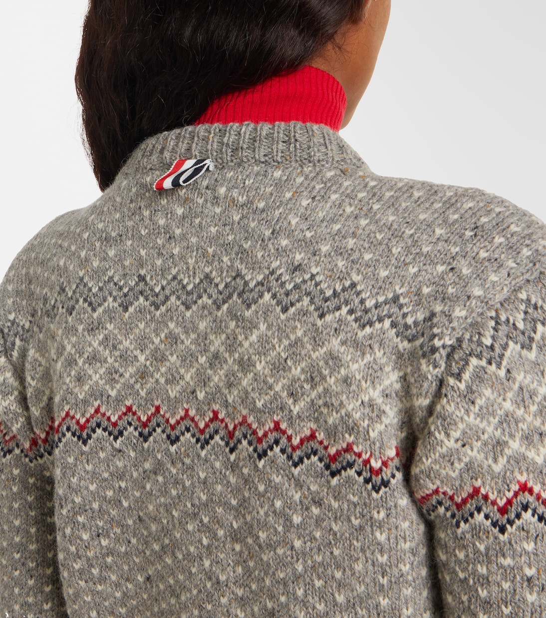 Wool and mohair cardigan | Thom Browne