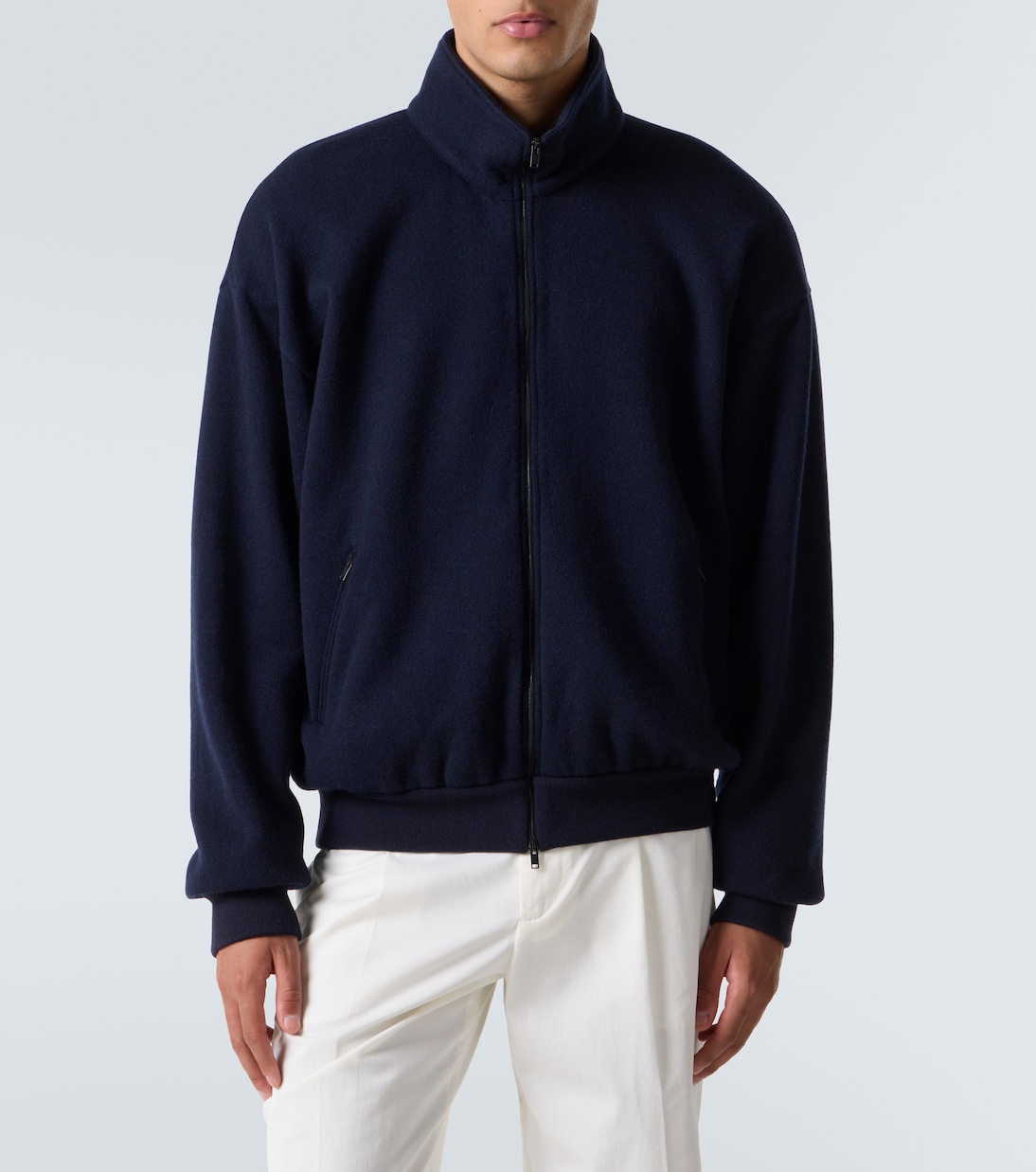 Cashmere and cotton bomber jacket | The Row