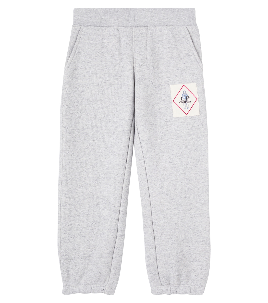 Logo cotton fleece sweatpants | C.P. Company Kids