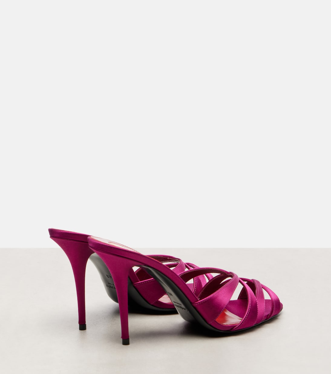 Sandalen Chandelle 95 aus Satin | Saint Laurent