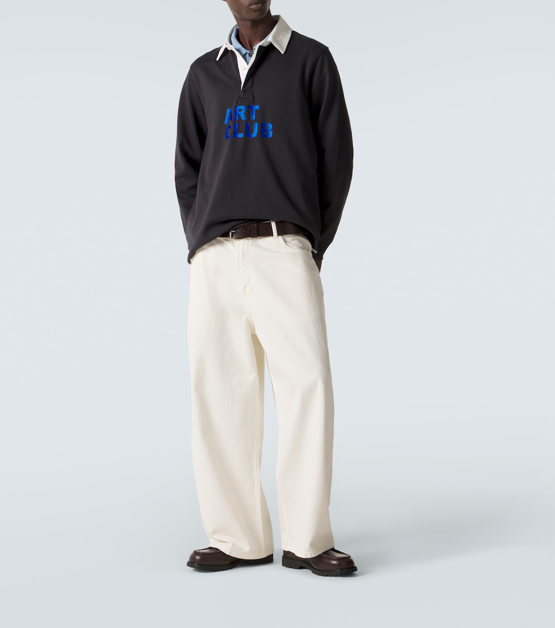 Polohemd Art Club aus Baumwoll-Jersey | JW Anderson