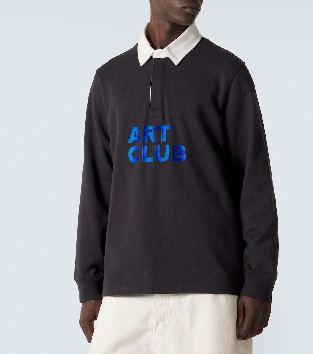 Polohemd Art Club aus Baumwoll-Jersey | JW Anderson