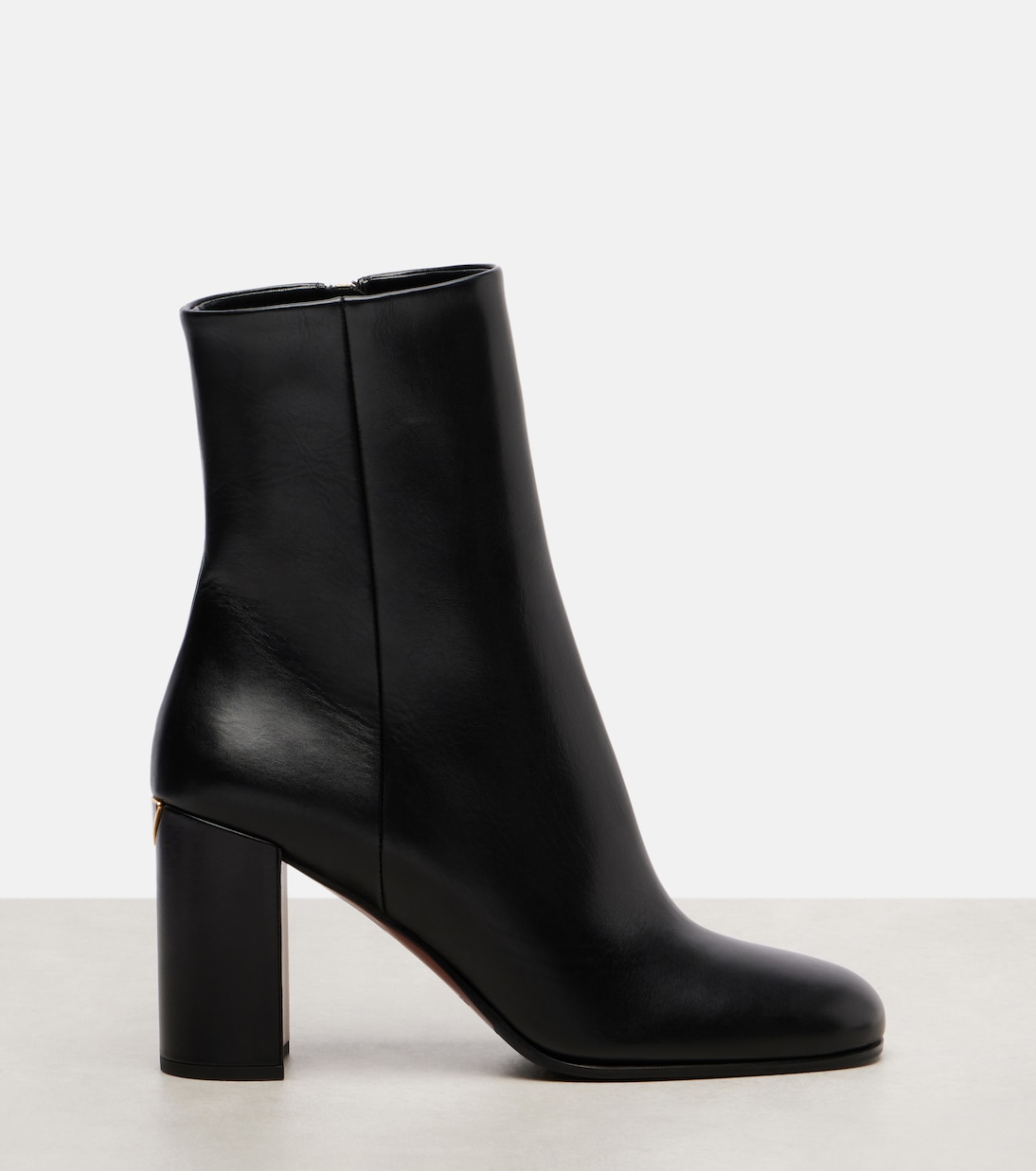 Bottines en cuir à logo | Prada