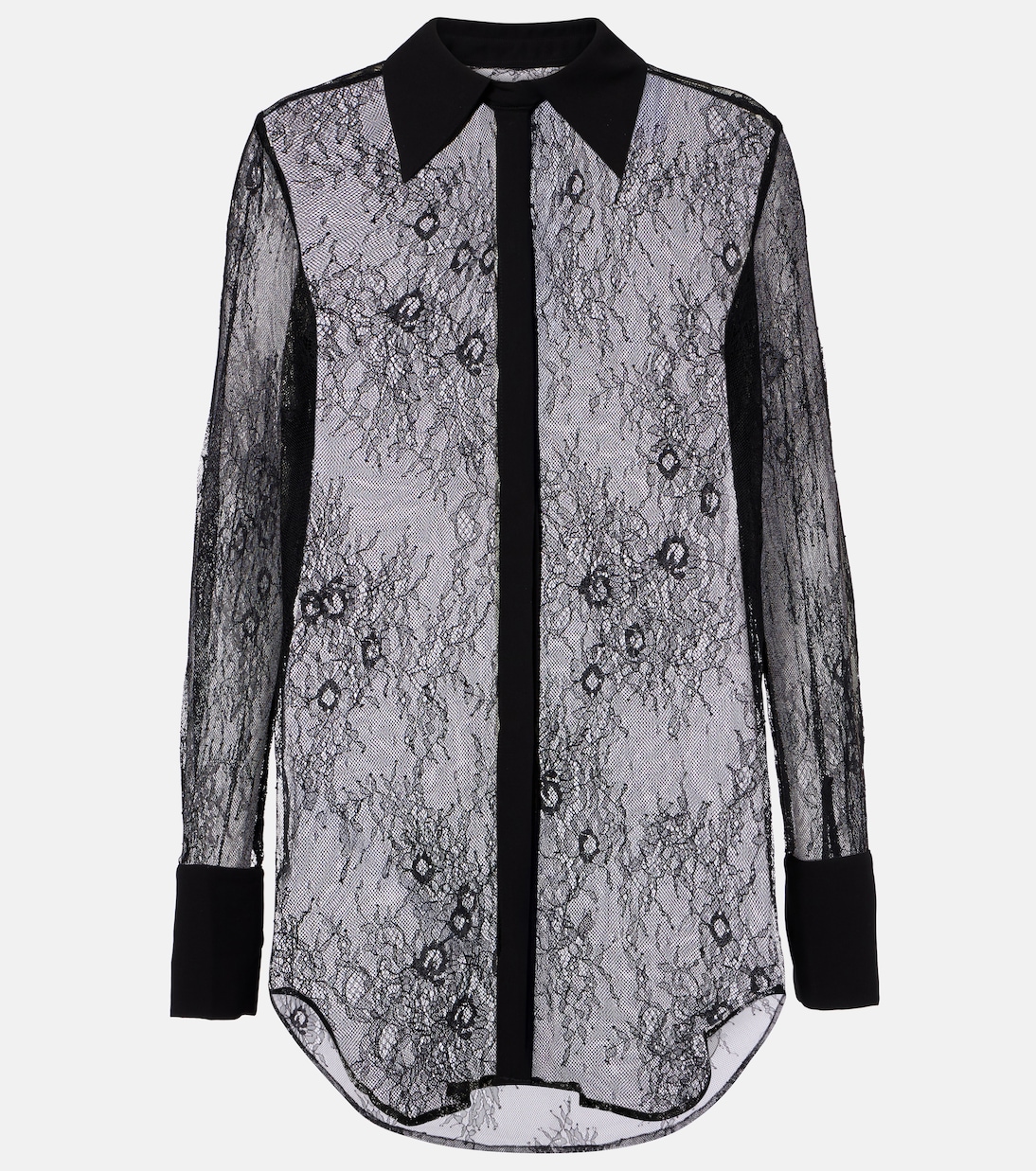 Allen floral lace shirt | Bananhot