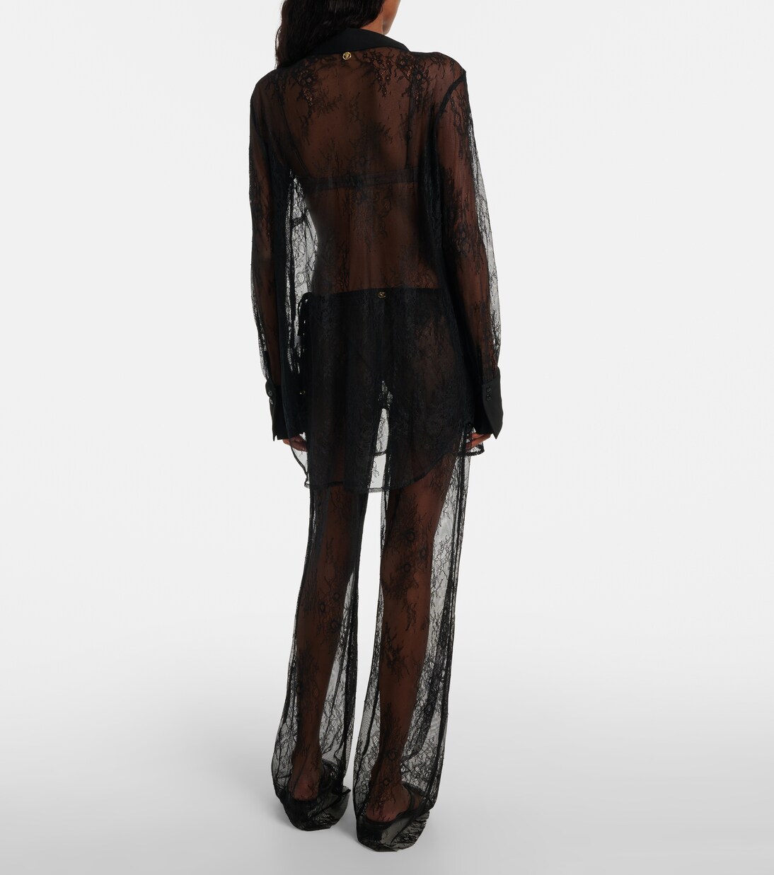 Allen floral lace shirt | Bananhot