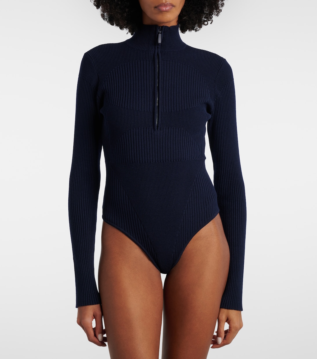 Body de esquí acanalado Butte de lana | Cordova