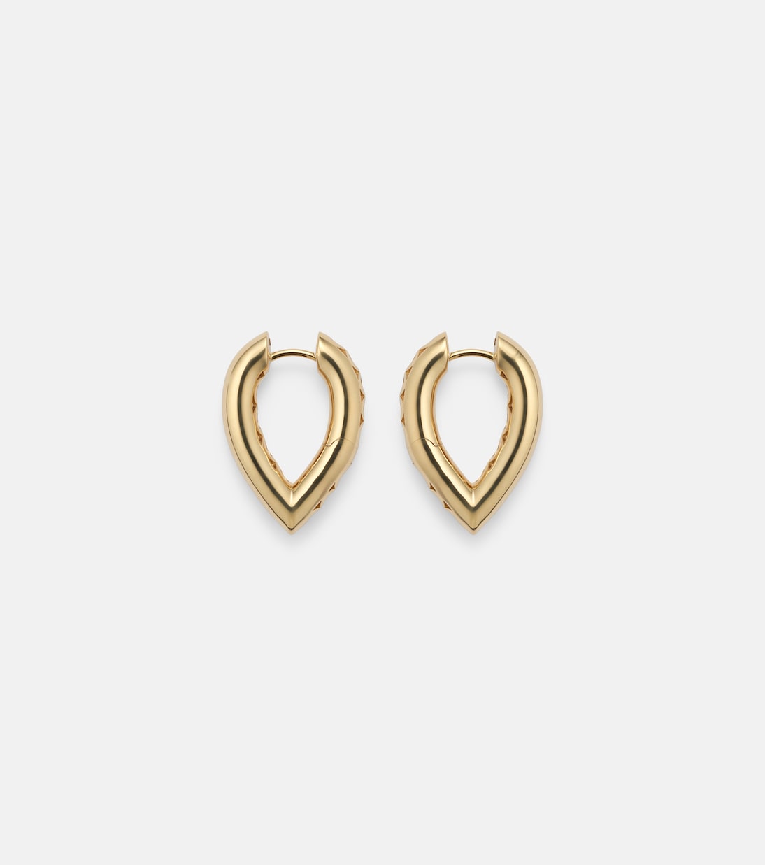 Drop Link Medium 18kt gold earrings | Engelbert