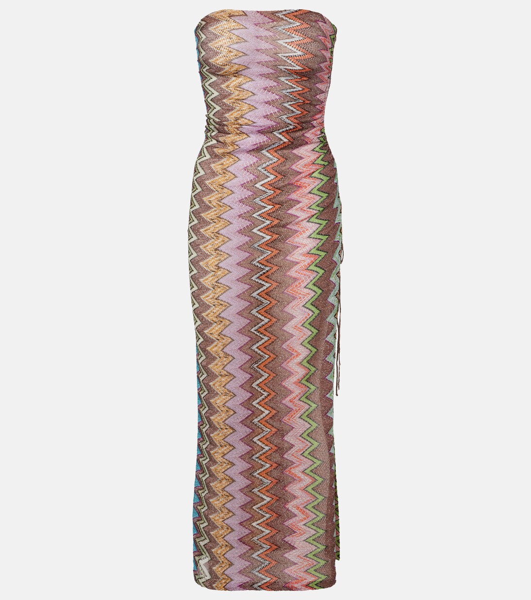 Zigzag lamé minidress | Missoni