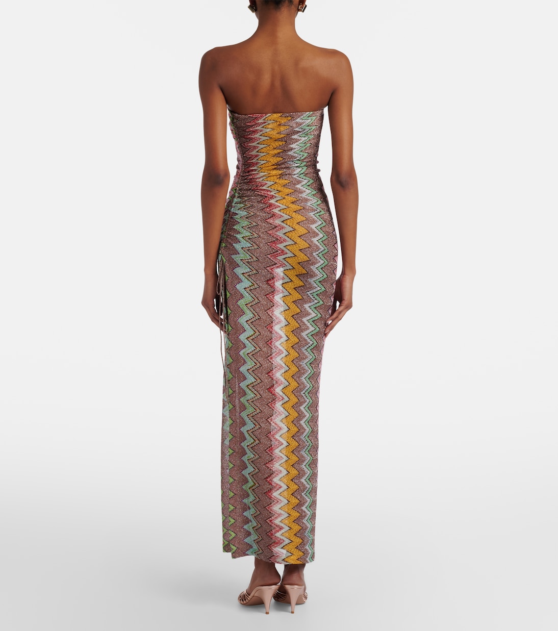 Zigzag lamé minidress | Missoni
