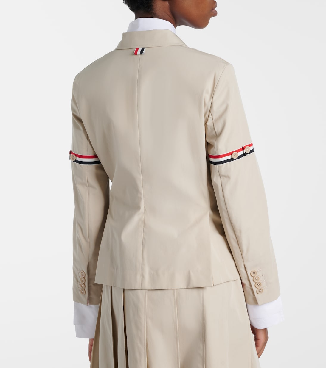 4-Bar cotton jacket | Thom Browne