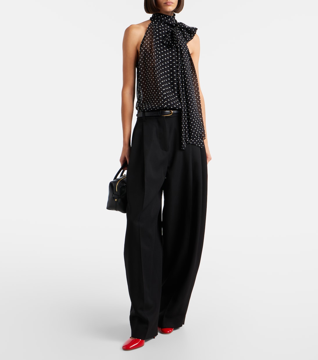 Stockholm Small leather top-handle bag | DeMellier