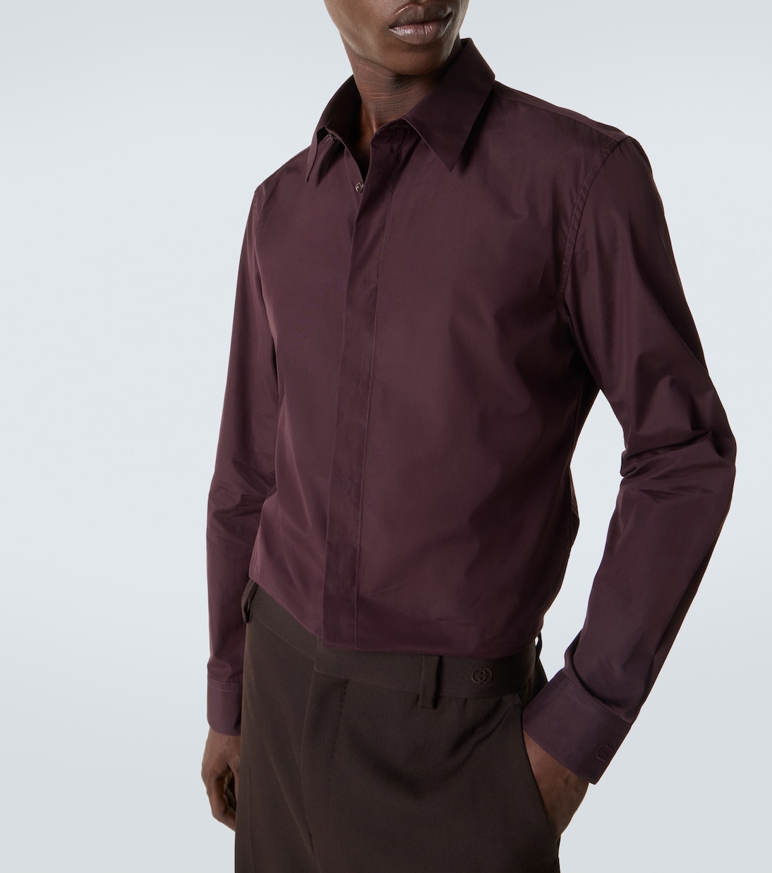 Cotton poplin shirt | Gucci