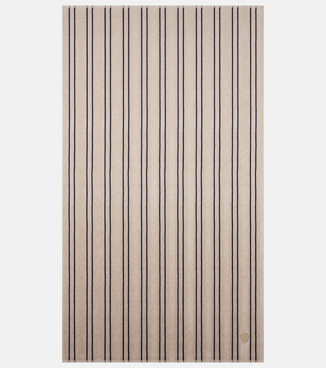 Serviette de plage rayée en coton | Brunello Cucinelli