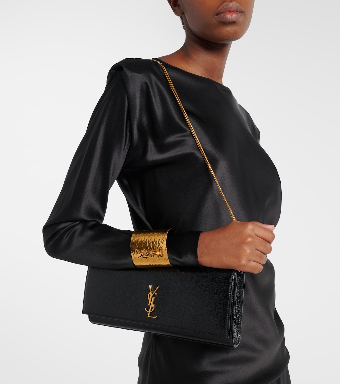 Clutch Kate de piel | Saint Laurent