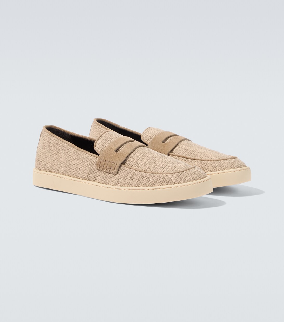 Loafers mit Veloursleder | Canali