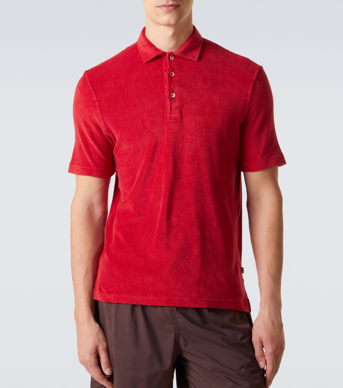 Polohemd Mondial aus Baumwollfrottee | Fedeli