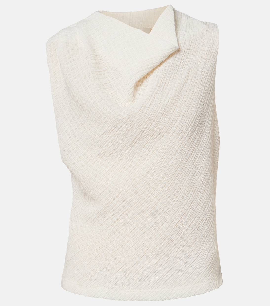 Draped knitted top | Vince