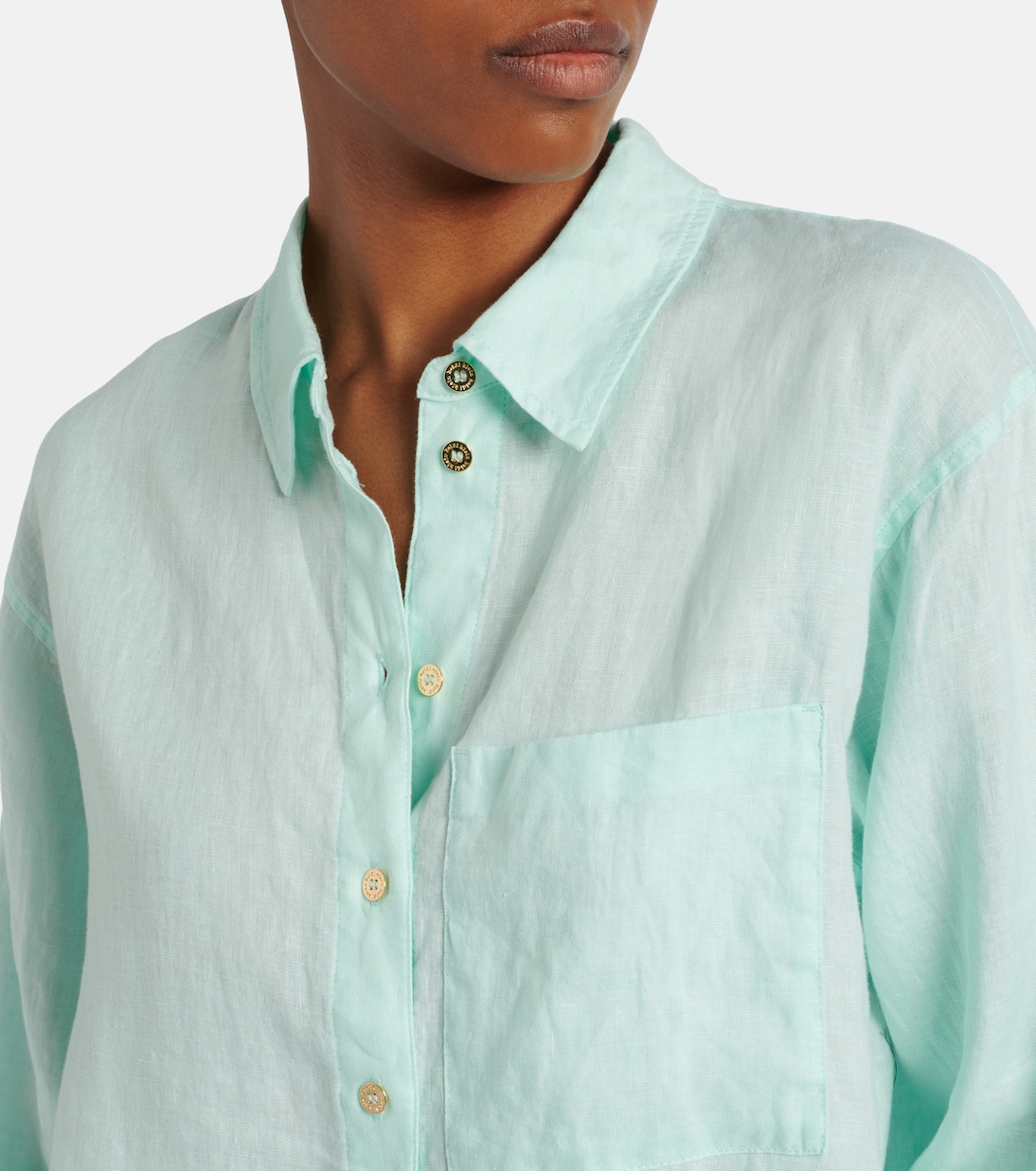 Corfu linen shirt | Heidi Klein