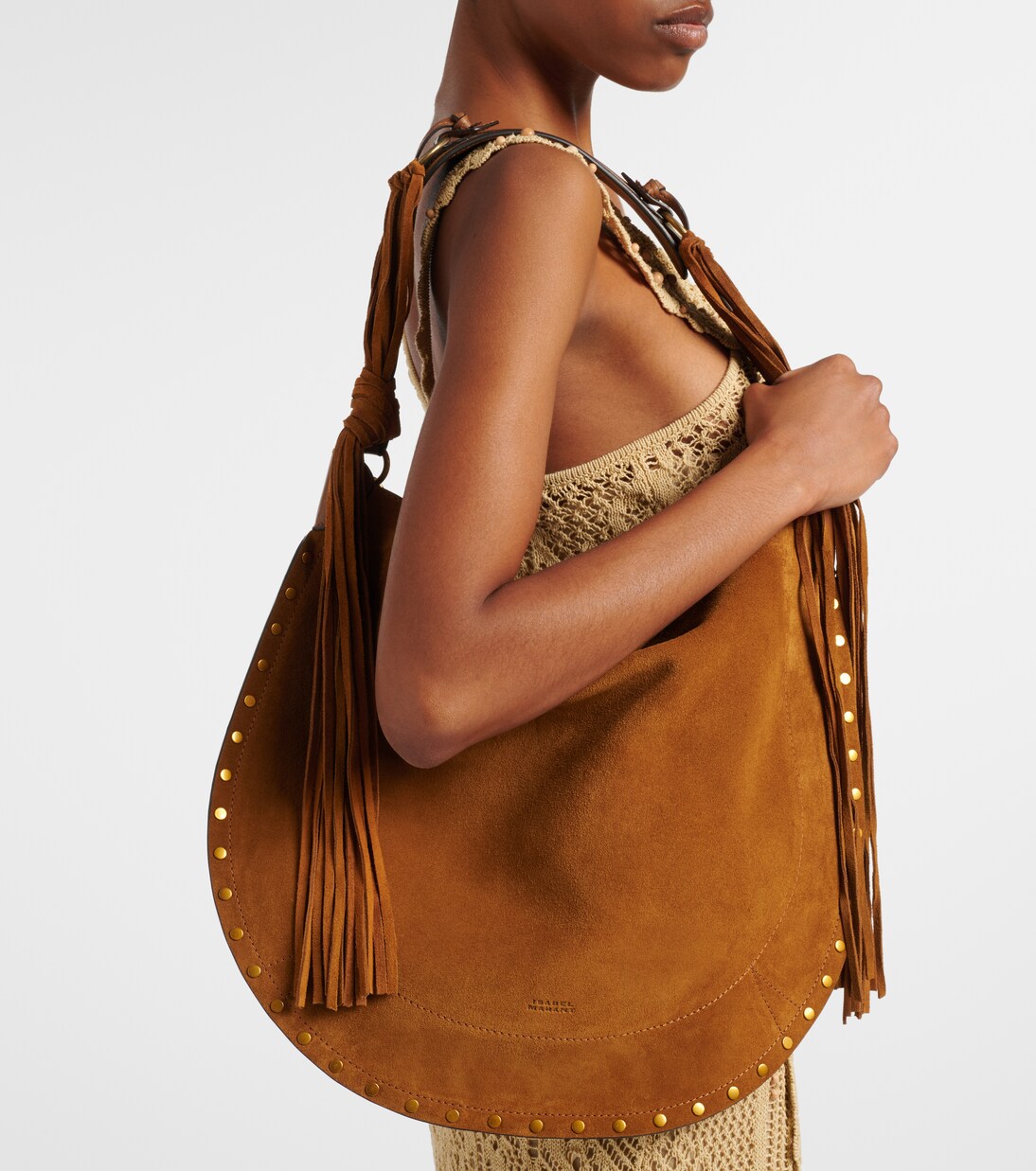 Cabas Oskan Soft Large en daim | Isabel Marant