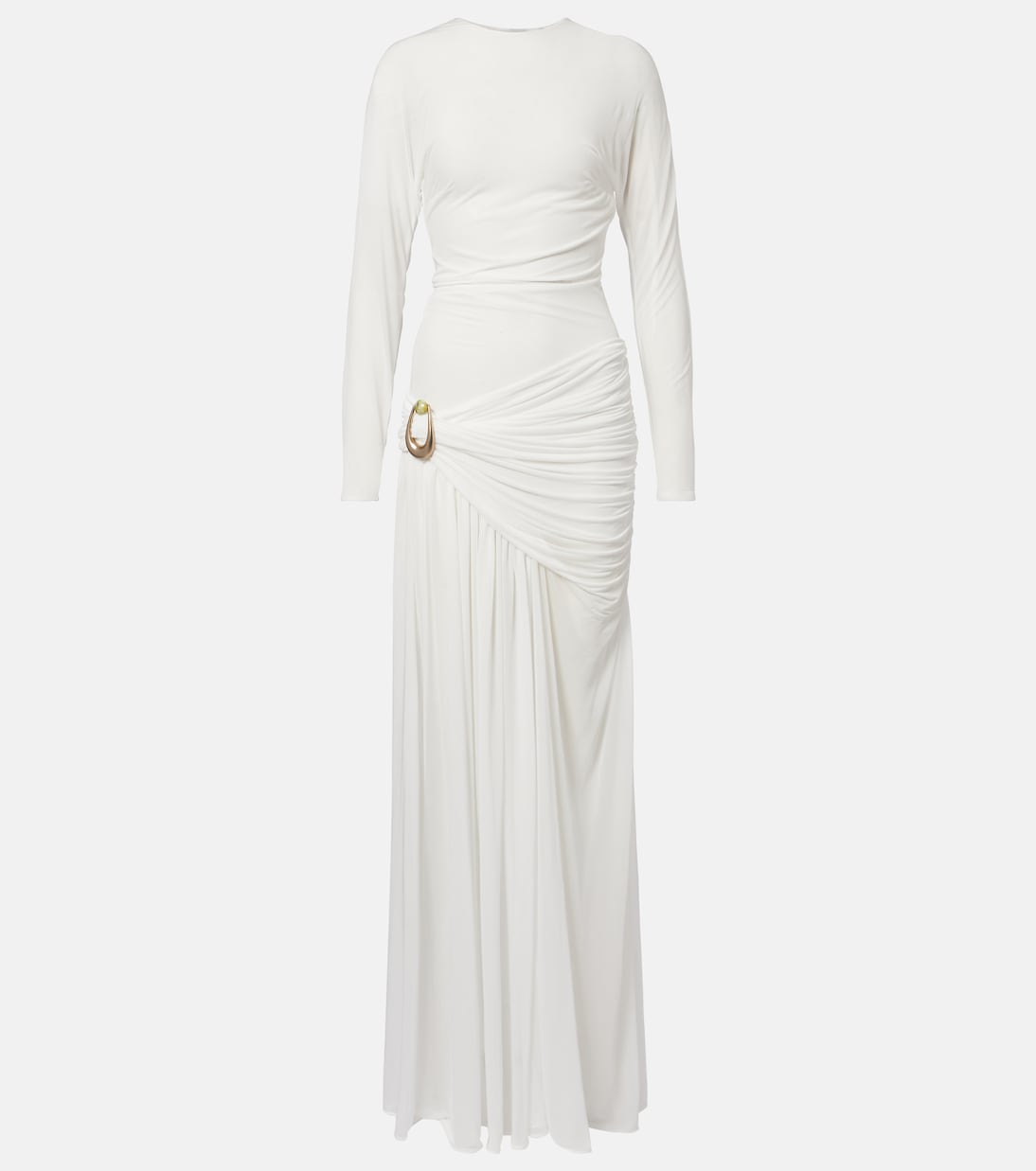 Stone Pin draped jersey gown | Christopher Esber