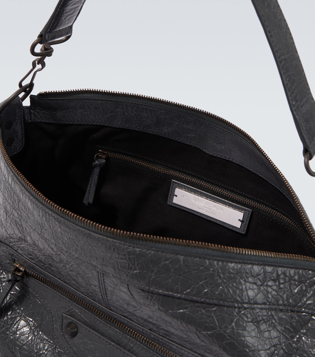 Le City Moto Medium leather shoulder bag | Balenciaga