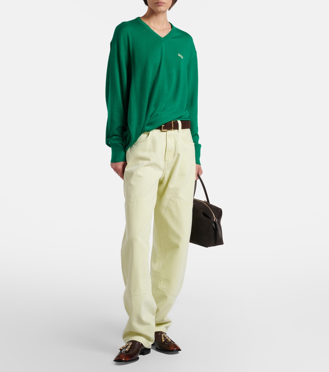 Laria Pieced tapered jeans | Agolde