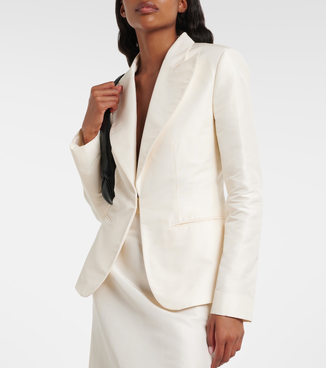Silk faille blazer | Gucci
