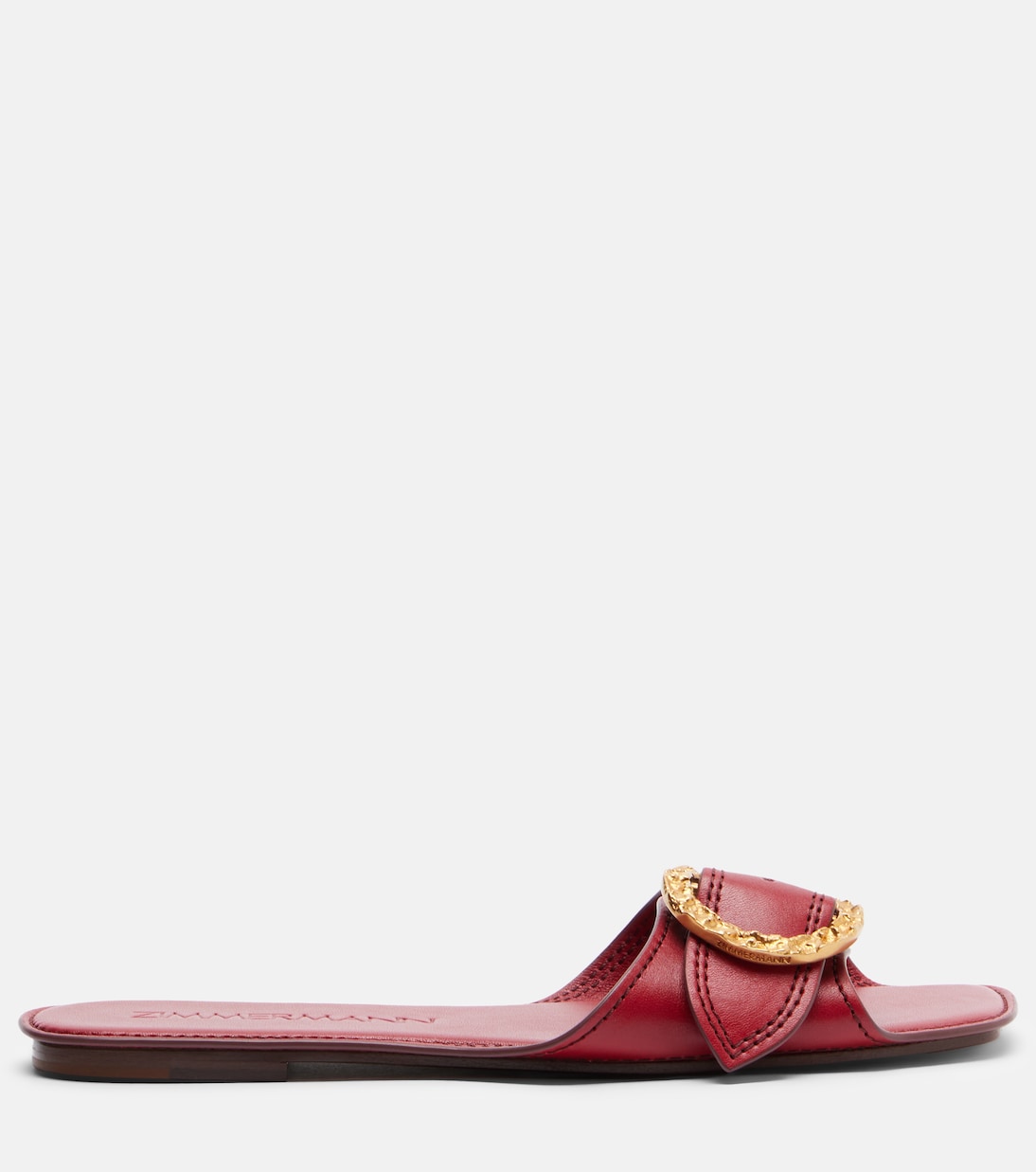 Solena leather slides | Zimmermann