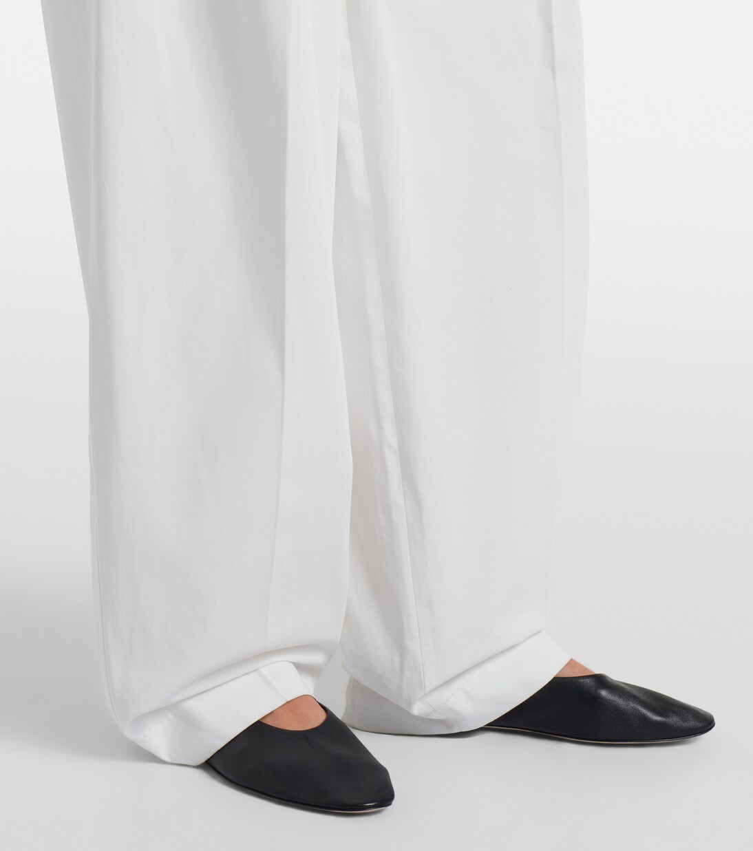 Weite Hose aus Baumwolle | Toteme