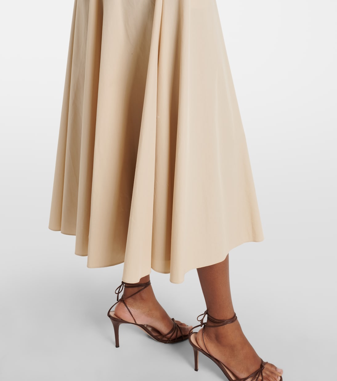 Abito chemisier in misto cotone con cintura | Tory Burch