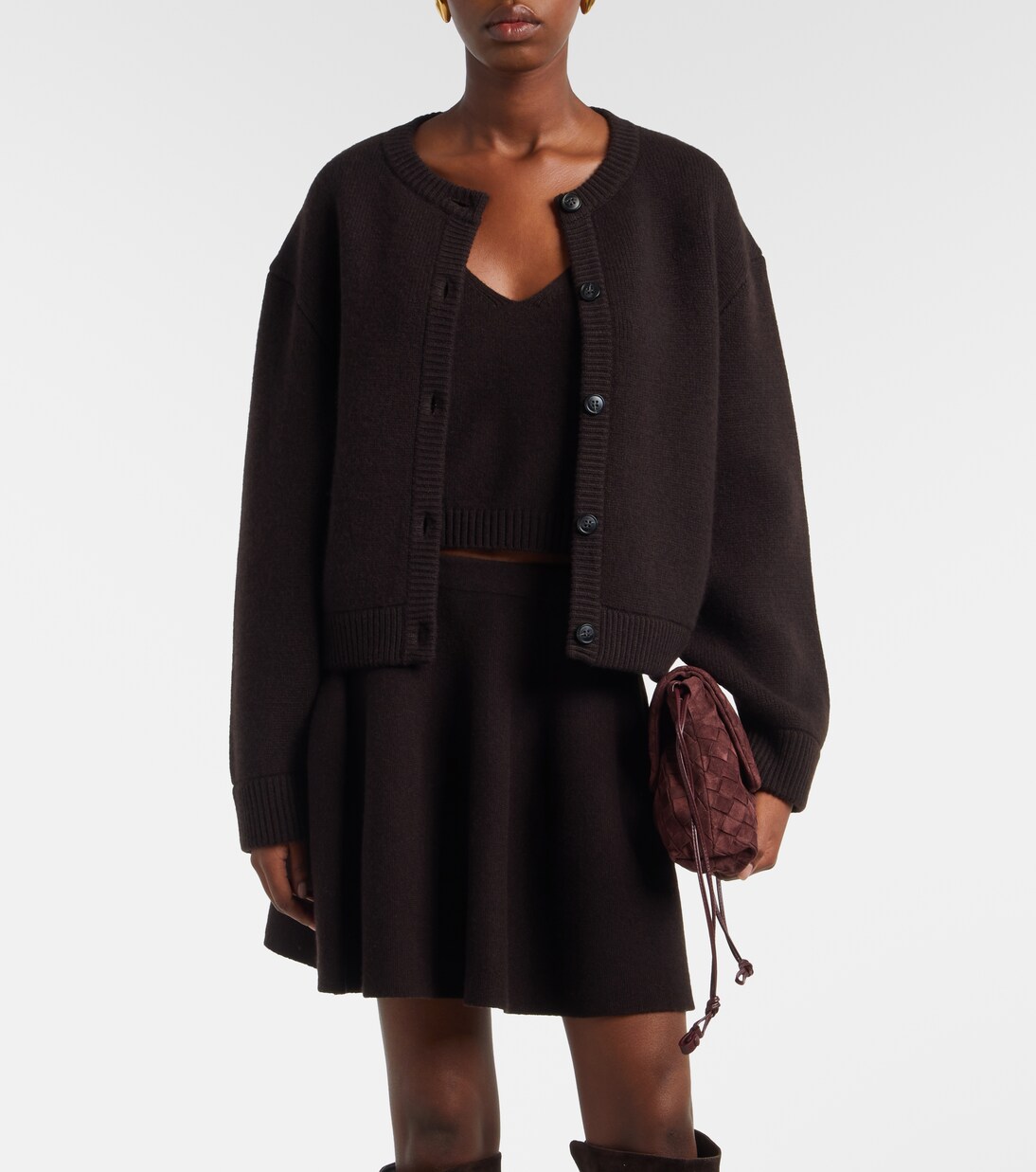 Violia cashmere crop top | Lisa Yang