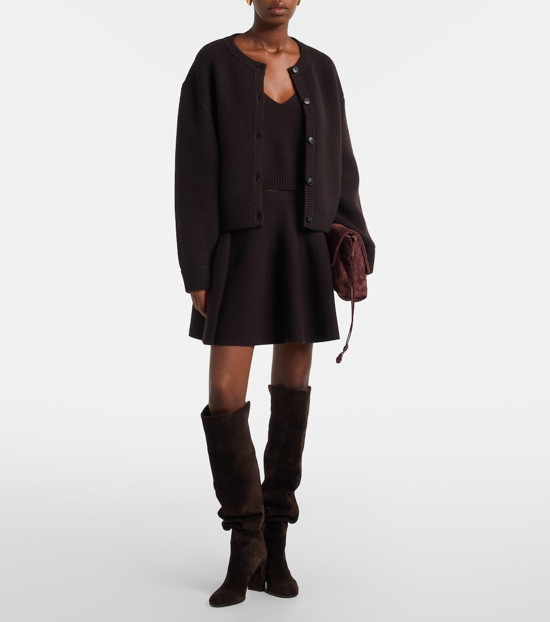 Violia cashmere crop top | Lisa Yang