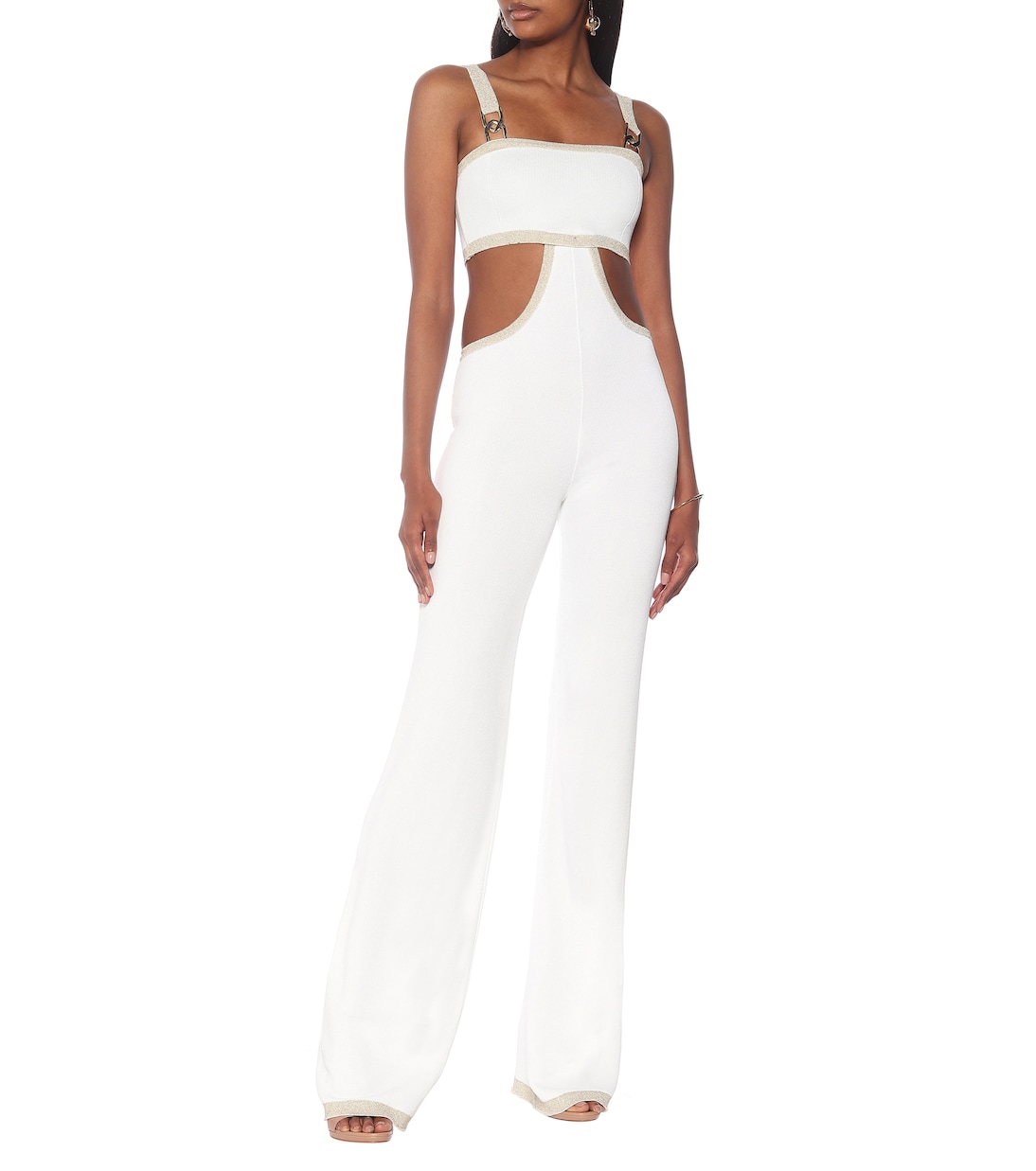 Cutout knit jumpsuit | Balmain