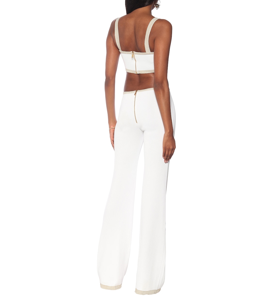 Cutout knit jumpsuit | Balmain
